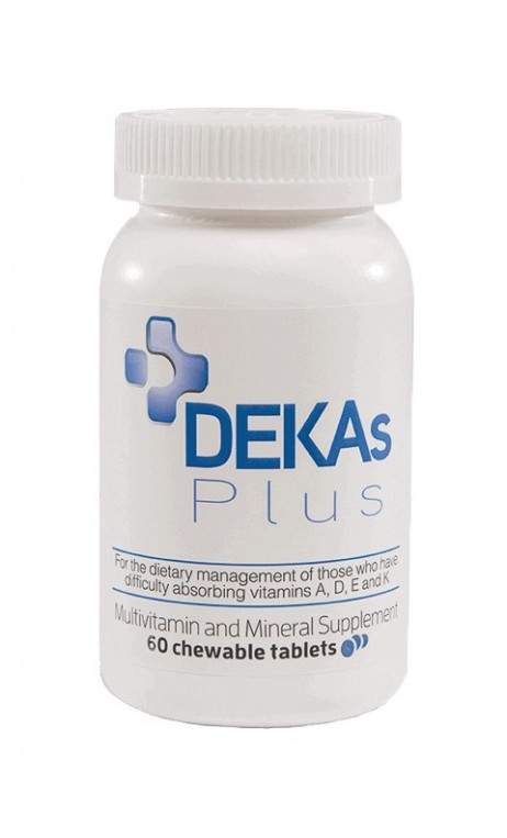 DEKAs Plus 60 tabletek do żucia DEKAs Plus 60 tabletek do żucia